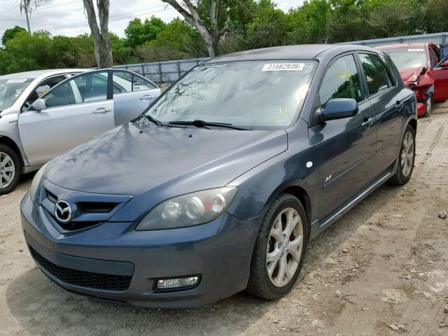 JM1BK343691245871 - 2009 MAZDA 3 S BLUE photo 2