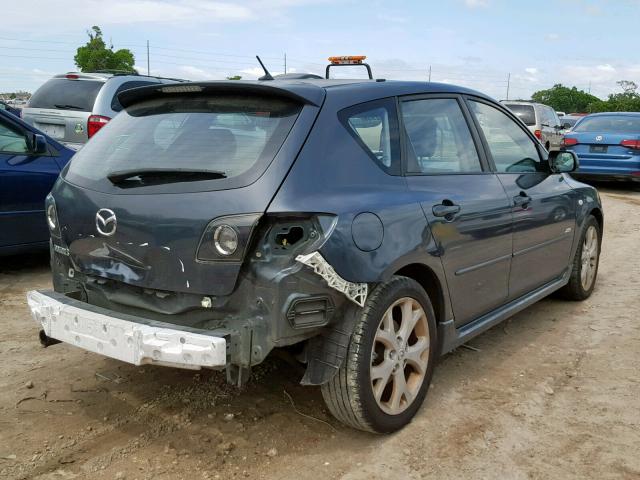 JM1BK343691245871 - 2009 MAZDA 3 S BLUE photo 4