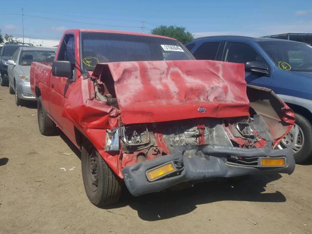 1N6SD11S8TC371703 - 1996 NISSAN TRUCK BASE RED photo 1