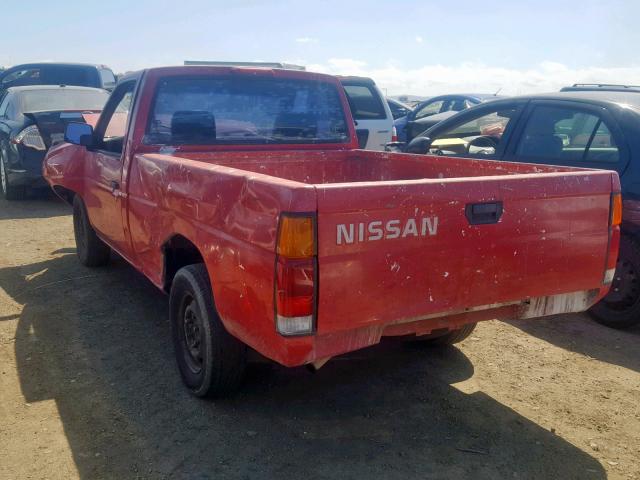 1N6SD11S8TC371703 - 1996 NISSAN TRUCK BASE RED photo 3