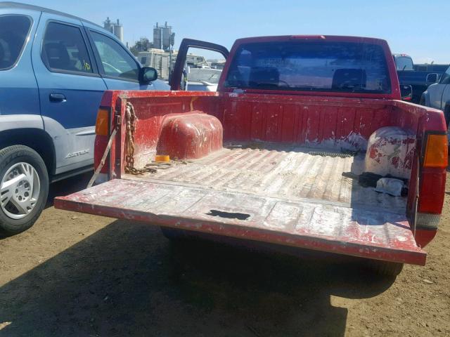 1N6SD11S8TC371703 - 1996 NISSAN TRUCK BASE RED photo 6