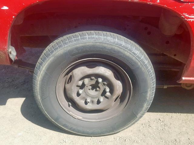 1N6SD11S8TC371703 - 1996 NISSAN TRUCK BASE RED photo 9