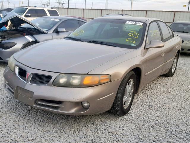 1G2HX52K234167830 - 2003 PONTIAC BONNEVILLE GRAY photo 2