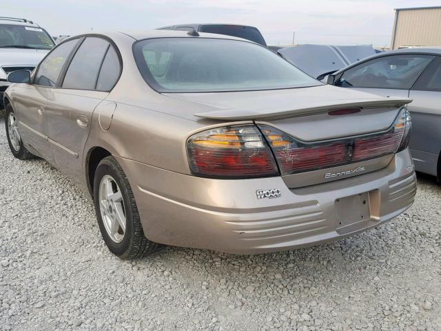 1G2HX52K234167830 - 2003 PONTIAC BONNEVILLE GRAY photo 3