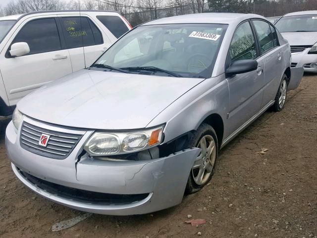 1G8AJ55FX7Z148149 - 2007 SATURN ION LEVEL SILVER photo 2