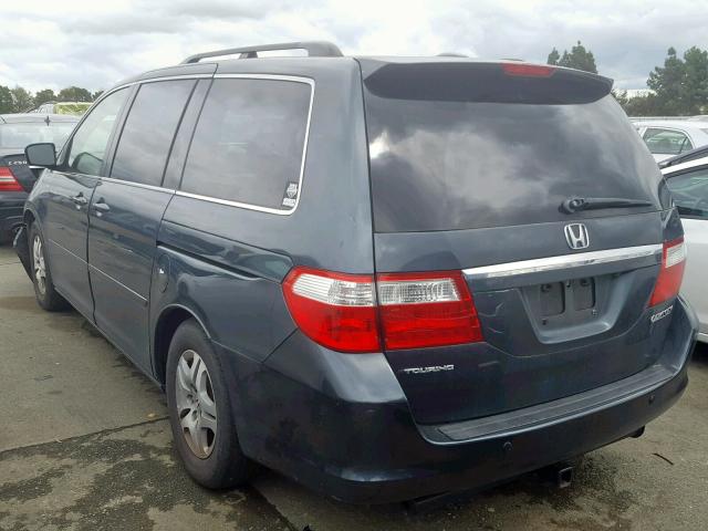 5FNRL38875B126987 - 2005 HONDA ODYSSEY TO BLUE photo 3