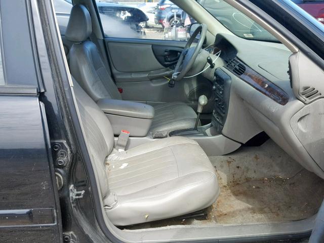 1G1NE52J91M672636 - 2001 CHEVROLET MALIBU LS BLACK photo 5