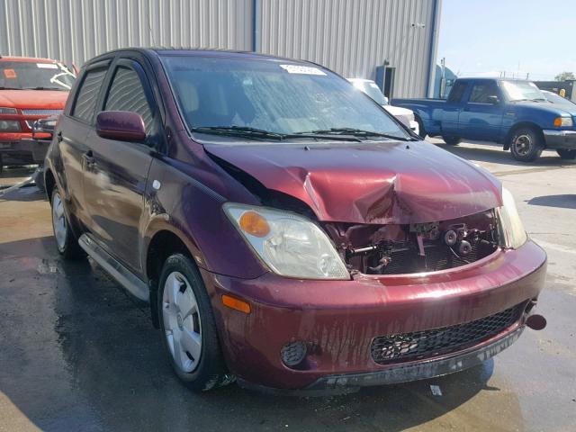 JTKKT624240074036 - 2004 TOYOTA SCION XA MAROON photo 1