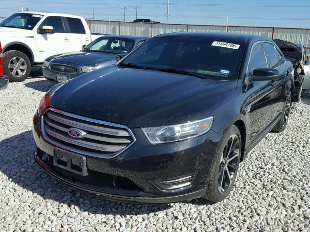 1FAHP2E84FG188505 - 2015 FORD TAURUS SEL BLACK photo 2