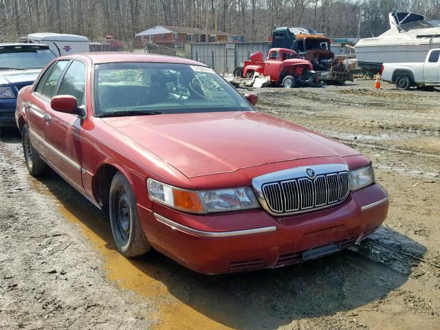 2MEFM75W9YX707677 - 2000 MERCURY GRAND MARQ RED photo 1