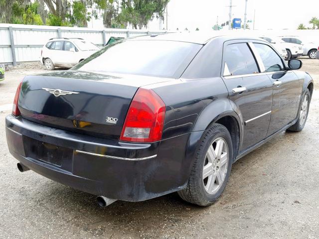 2C3KA53G97H635241 - 2007 CHRYSLER 300 TOURIN BLACK photo 4