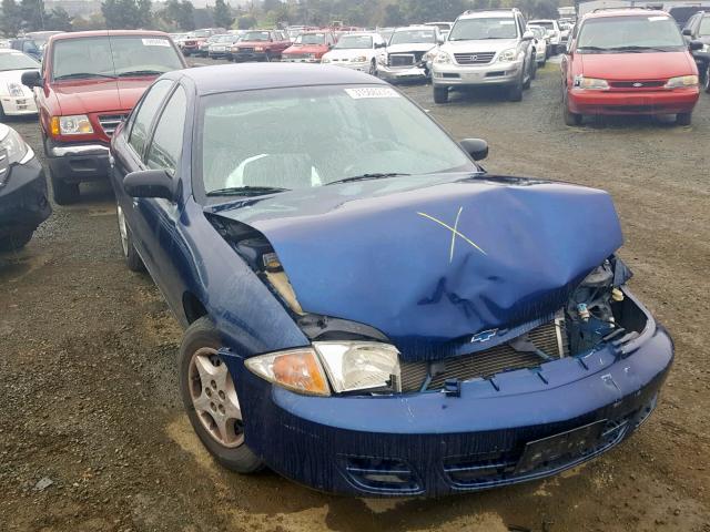 1G1JC524417338060 - 2001 CHEVROLET CAVALIER B BLUE photo 1