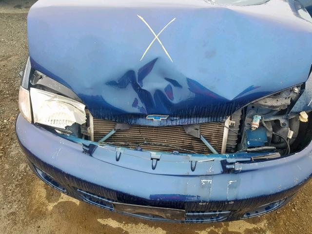 1G1JC524417338060 - 2001 CHEVROLET CAVALIER B BLUE photo 7