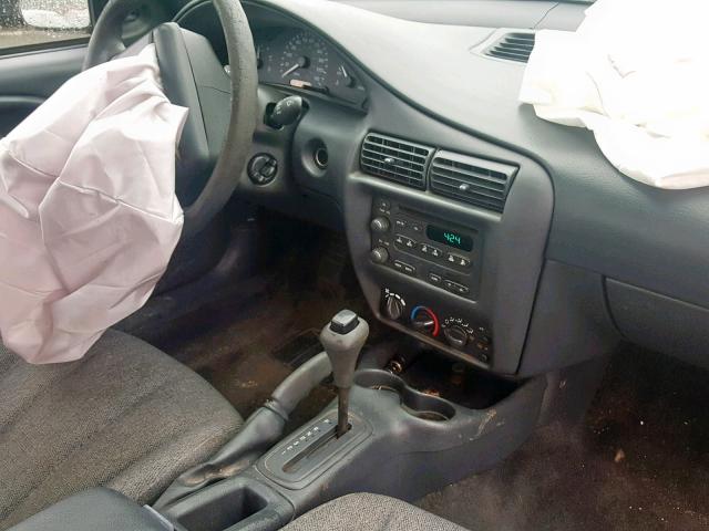 1G1JC524417338060 - 2001 CHEVROLET CAVALIER B BLUE photo 9