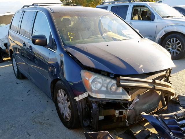 5FNRL38278B088581 - 2008 HONDA ODYSSEY LX BLUE photo 1