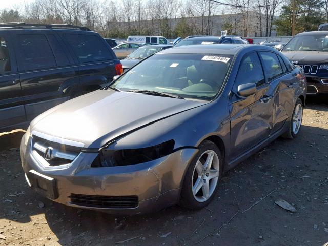 19UUA66266A009123 - 2006 ACURA 3.2TL GRAY photo 2