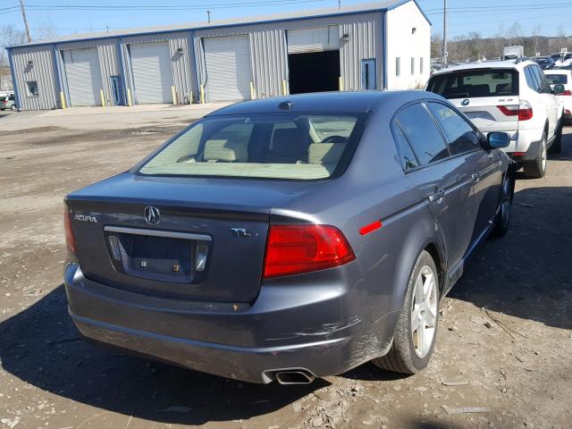 19UUA66266A009123 - 2006 ACURA 3.2TL GRAY photo 4