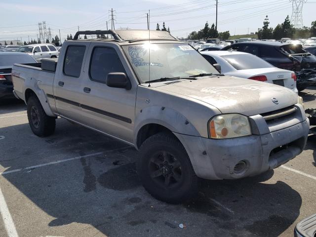 1N6ED29Y72C313222 - 2002 NISSAN FRONTIER C SILVER photo 1