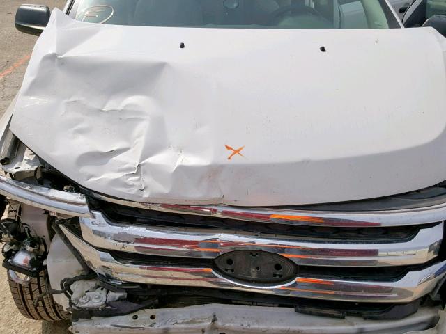 2FMDK3GC3DBA89804 - 2013 FORD EDGE SE WHITE photo 7