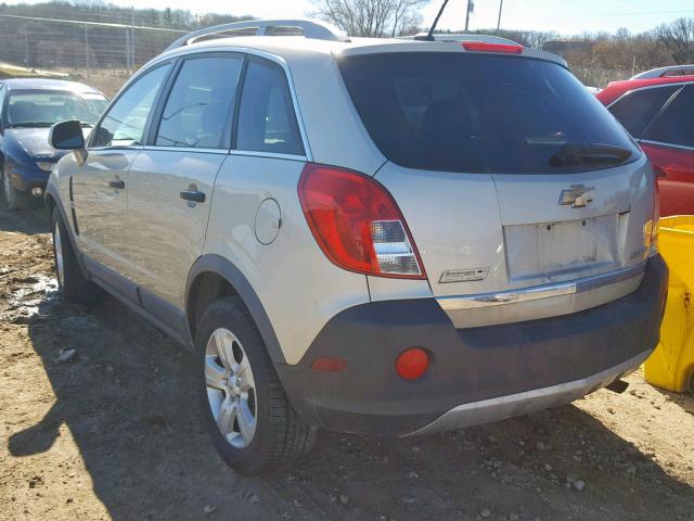 3GNAL2EK9DS642918 - 2013 CHEVROLET CAPTIVA LS 银色 照片 3