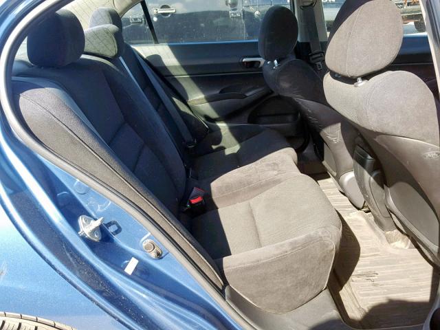 19XFA1F60AE065173 - 2010 HONDA CIVIC LX-S Blau Foto 6