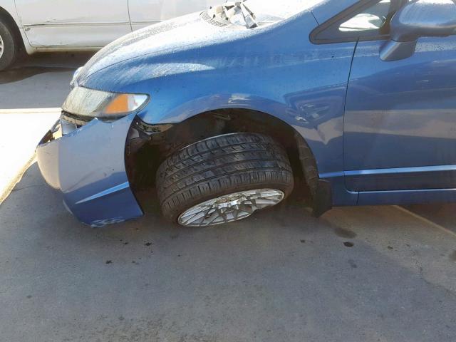 19XFA1F60AE065173 - 2010 HONDA CIVIC LX-S Blau Foto 9