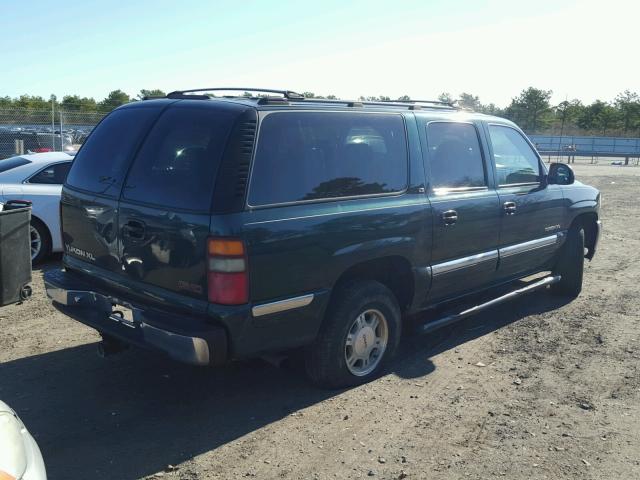 3GKFK16T71G129446 - 2001 GMC YUKON XL K GREEN photo 4