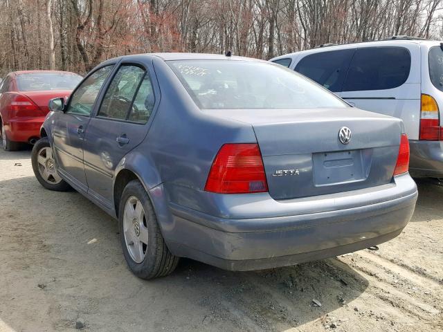 3VWRK69M23M177335 - 2003 VOLKSWAGEN JETTA GL GRAY photo 3