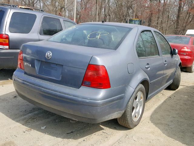 3VWRK69M23M177335 - 2003 VOLKSWAGEN JETTA GL GRAY photo 4