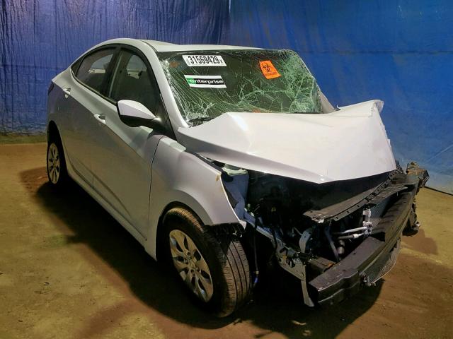 KMHCT4AE2HU376513 - 2017 HYUNDAI ACCENT SE WHITE photo 1