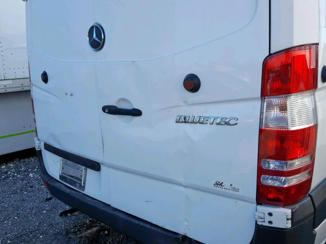 WD3PE8CC3B5506507 - 2011 MERCEDES-BENZ SPRINTER 2 WHITE photo 9