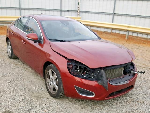 YV1622FS0C2086518 - 2012 VOLVO S60 T5 MAROON photo 1