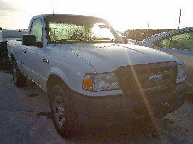 1FTYR10D09PA40276 - 2009 FORD RANGER WHITE photo 1