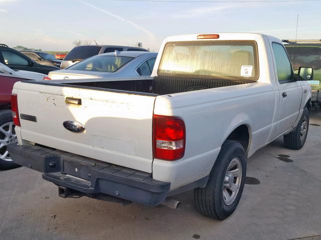 1FTYR10D09PA40276 - 2009 FORD RANGER WHITE photo 4