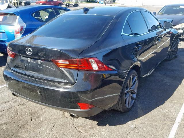 JTHBF1D2XE5006888 - 2014 LEXUS IS 250 BLACK photo 4