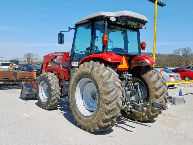 AG3M46100EJK14929 - 2014 MSF TRACTOR RED photo 3