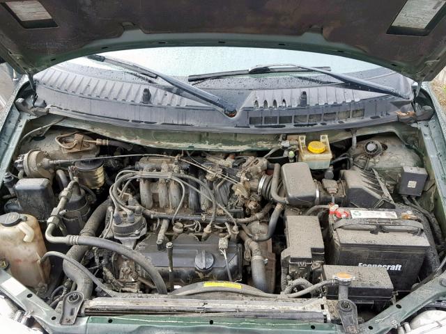 4N2XN11T6YD828425 - 2000 NISSAN QUEST SE GREEN photo 7