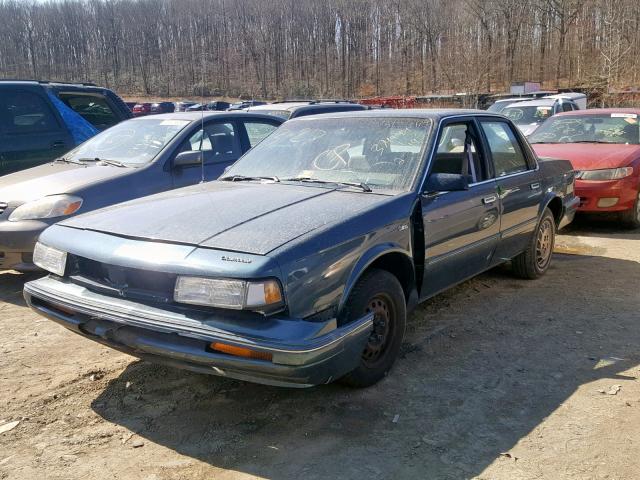 1G3AJ5548S6330866 - 1995 OLDSMOBILE CIERA SL BLUE photo 2