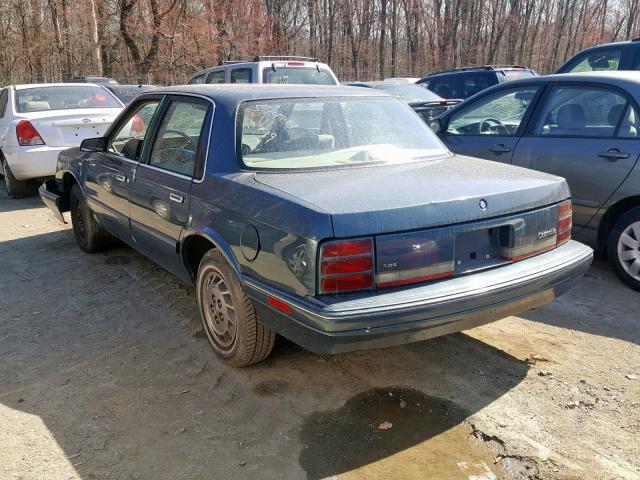 1G3AJ5548S6330866 - 1995 OLDSMOBILE CIERA SL BLUE photo 3