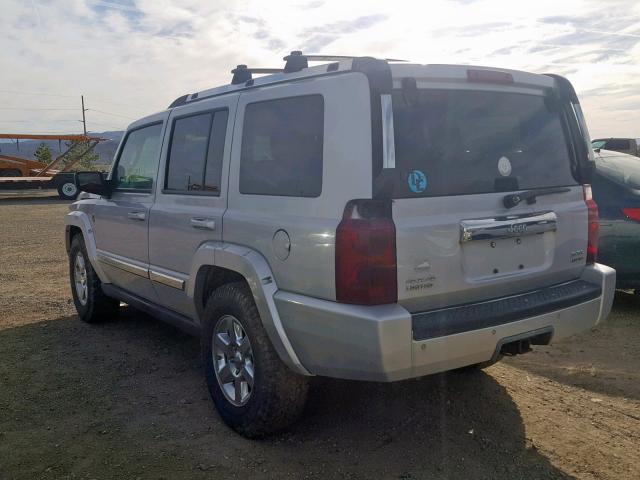 1J8HG58226C191342 - 2006 JEEP COMMANDER 银色 照片 3