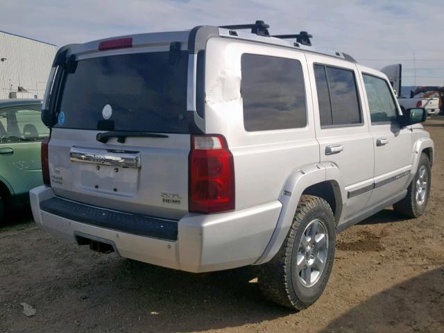 1J8HG58226C191342 - 2006 JEEP COMMANDER 银色 照片 4
