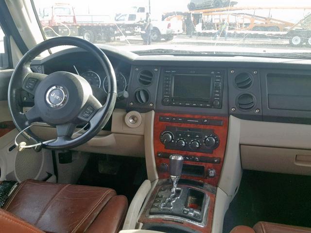 1J8HG58226C191342 - 2006 JEEP COMMANDER 银色 照片 9