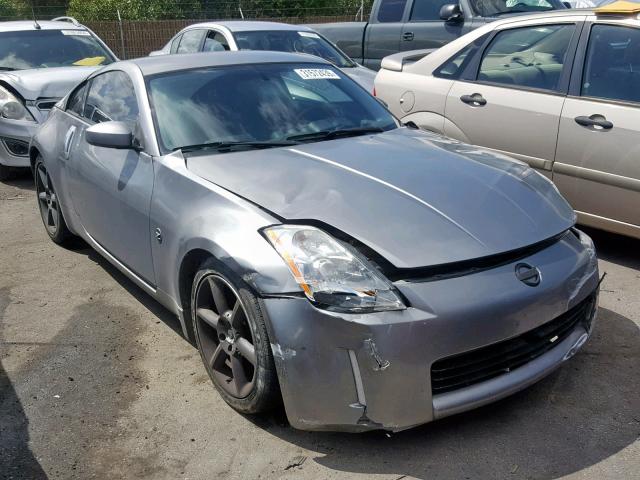 JN1AZ34D74T161347 - 2004 NISSAN 350Z COUPE GRAY photo 1