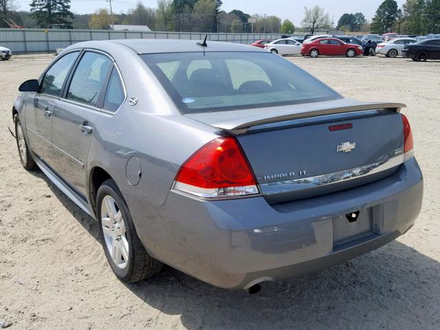 2G1WC57M491251850 - 2009 CHEVROLET IMPALA 2LT GRAY photo 3