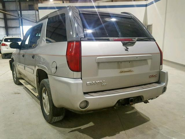 1GKET12S546169830 - 2004 GMC ENVOY XUV GRAY photo 3