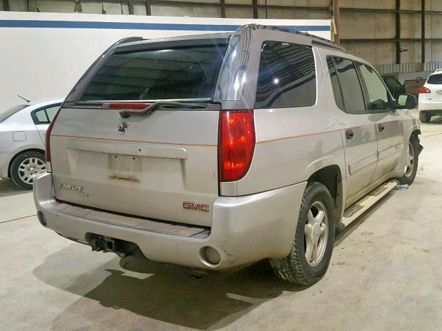 1GKET12S546169830 - 2004 GMC ENVOY XUV GRAY photo 4