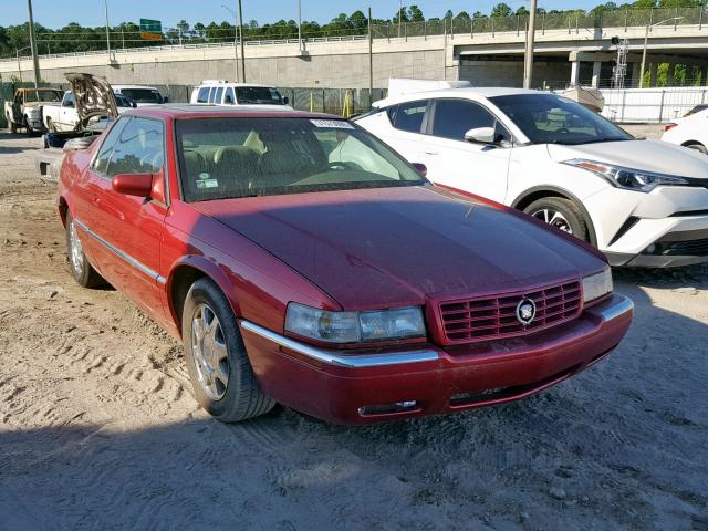 1G6ET1293WU602703 - 1998 CADILLAC ELDORADO T RED photo 1