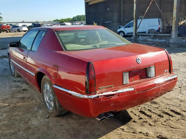 1G6ET1293WU602703 - 1998 CADILLAC ELDORADO T RED photo 3