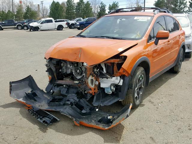 JF2GPAWC3D2858799 - 2013 SUBARU XV CROSSTR ORANGE photo 2