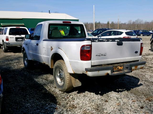 1FTYR11UX1TA40182 - 2001 FORD RANGER WHITE photo 3